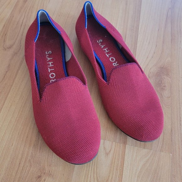 Rothy's Shoes - Rothy's Dark Red Flats Women's Size 7.5